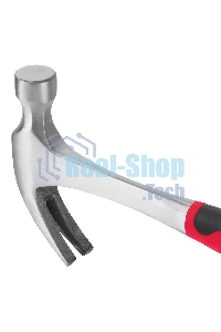 Молоток-гвоздодер Matrix 450 г, цельнометаллический, двухкомпонентная рукоятка