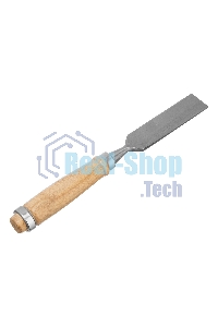 Набор долот-стамесок Sparta 6-12-18-24 мм, плоских, деревянные рукоятки