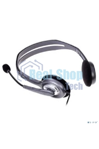 Гарнитура проводная Logitech Headset H110 grey (981-000472/981-000271)