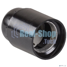 Патрон электрич. E27 Пкб27-04-К01 подвесной карболит. черный (инд. упак.) ИЭК EPK10-04-02-K01