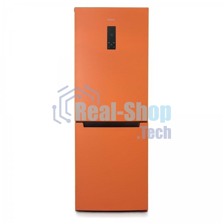 Холодильник Бирюса Б-T920NF оранжевый двухкамерный 210/100 л морозилка снизу, No Frost