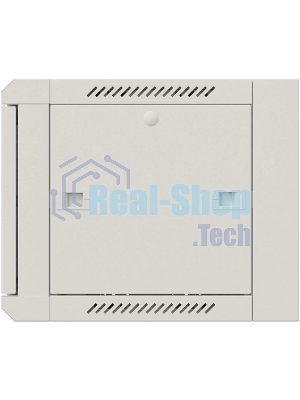Шкаф коммутационный NTSS Премиум (NTSS-W6U6045FD) настенный 6U 570x450 мм пер. дв. металл 60 кг серый 350 мм 18 кг 220 град. 370 мм IP20 сталь