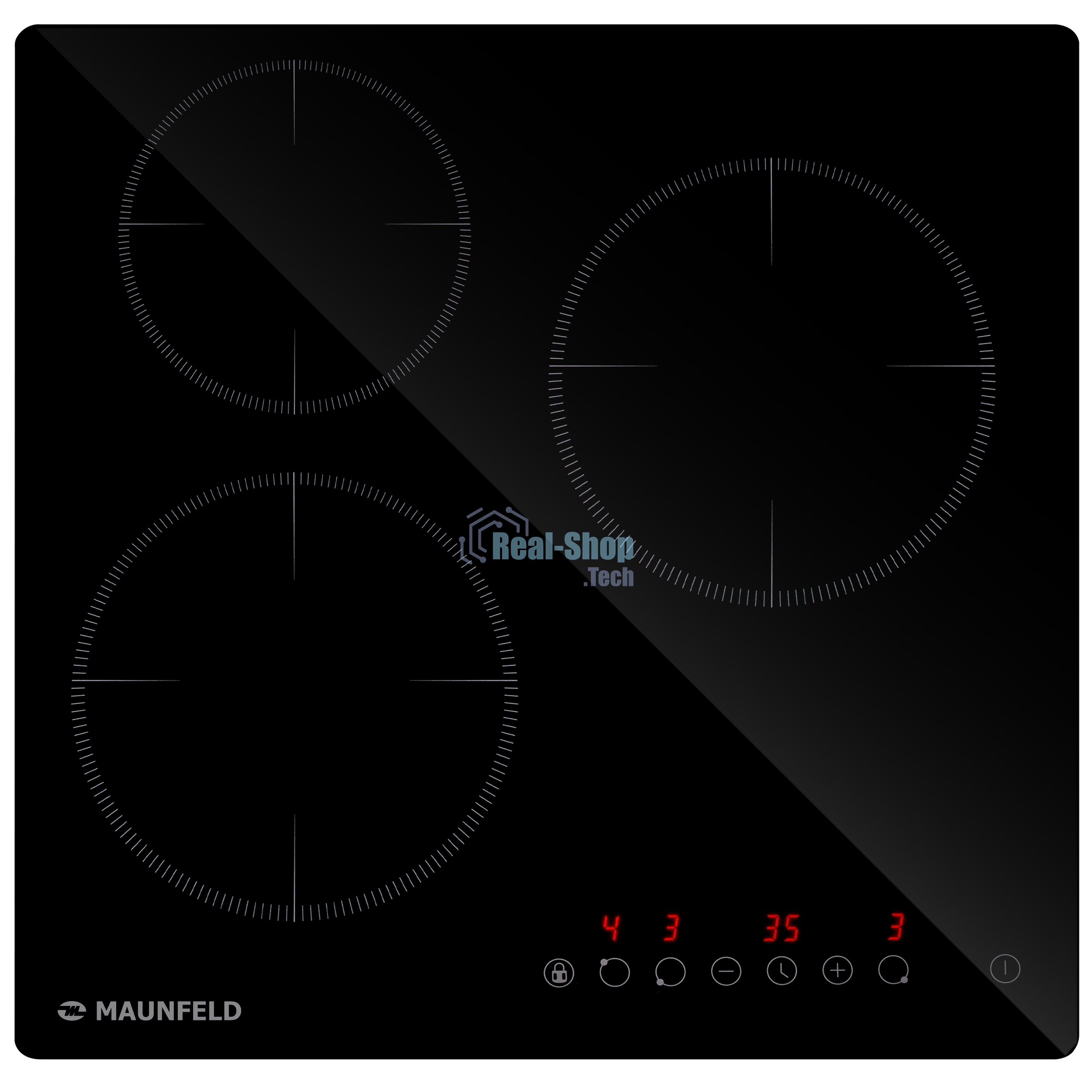 Электрическая варочная панель Maunfeld AVCE453BK