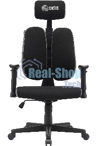 Кресло компьютерное Cactus CS-CHR-MC03-BKGY черный