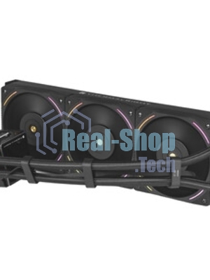 Система жидкостного охлаждения Thermalright Elite Vision 360 (360mm, LED, Black, ARGB/Fans: 3x120mm, 69CFM, 27dBA, 2150RPM/Pump height 63mm, Rad thickness 27mm/S: 1700, 1200, 1851, 115X, 2011, 2066, AM5, AM4)
