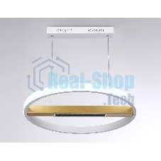 Светильник Ambrella light FL51488 WH/GD белый/золото 62W 3000K-6400K D600*1000 (ПДУ ИК)