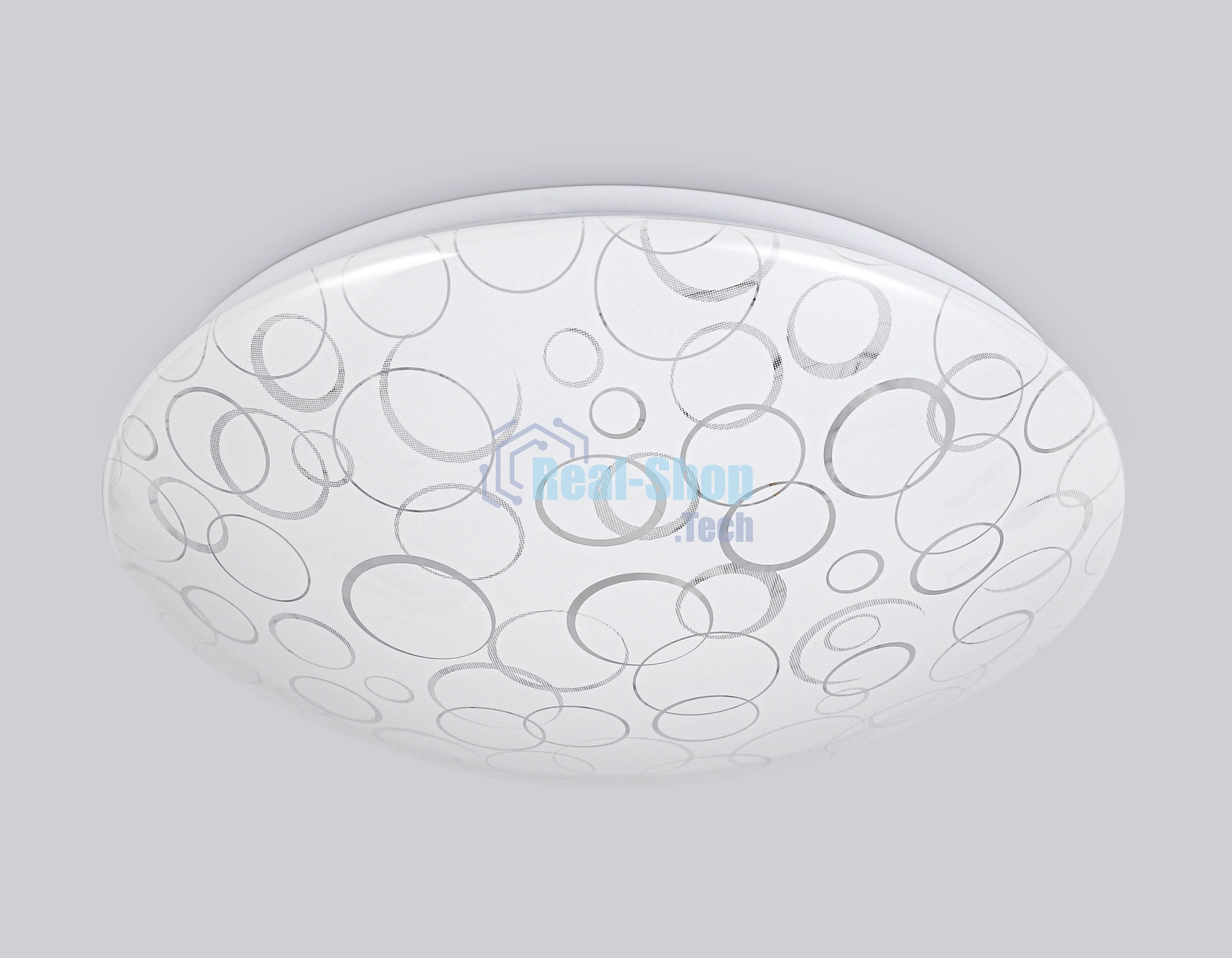 Потолочный светодиодный светильник Ambrella light FZ1081 WH белый 21W 6400K D330*90 (Без ПДУ)
