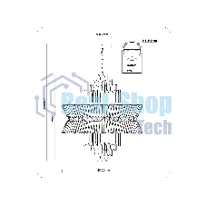 Люстра Ambrella light LH41026/18 BK/CL черный/прозрачный E14*18 max 40W D700*750