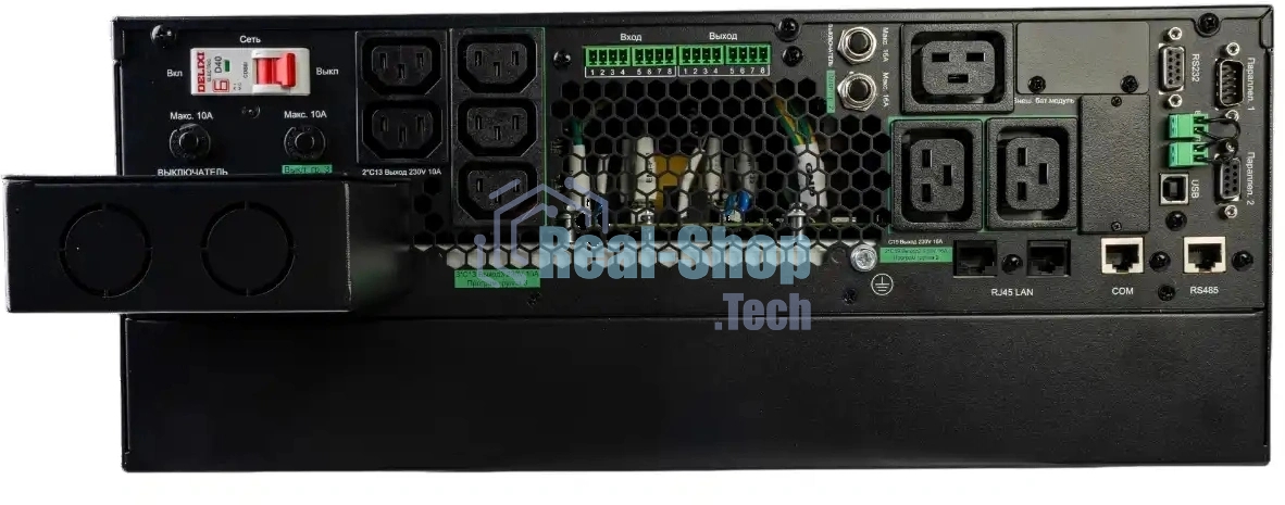 Источник бесперебойного питания Systeme Electric Smart-Save Online SRT SRTSE5KRTXLIG2 / 5000 ВА / 5000 Вт / 5 x IEC 320 C13, 3 x IEC 320 С19