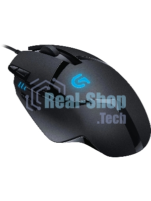 Мышь проводная Logitech G402 Hyperion Fury черный, 4000 dpi, USB, кнопки - 8