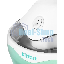 Мороженица Kitfort КТ-1835 7Вт 500мл. мятный/белый