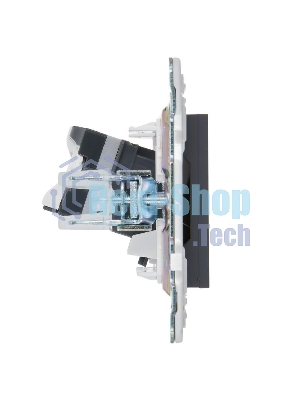Розетка компьютерная RJ45 кат.5E SK-K01T IEK SKANDY Титан