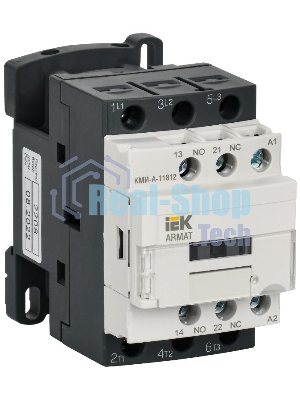 Контактор КМИ-А-11812 LC1D 18А кат. 230В AC 1НО+1НЗ AC-3 IEK AR-ACC-11-018-230-11