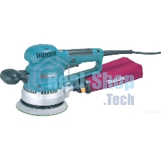 Эксцентриковая шлифовальная машина Makita BO6030 ЭШМ,310Вт,ф150мм,4000-10000об\м,ампл-3мм,2.3кг,кор,п\сборник