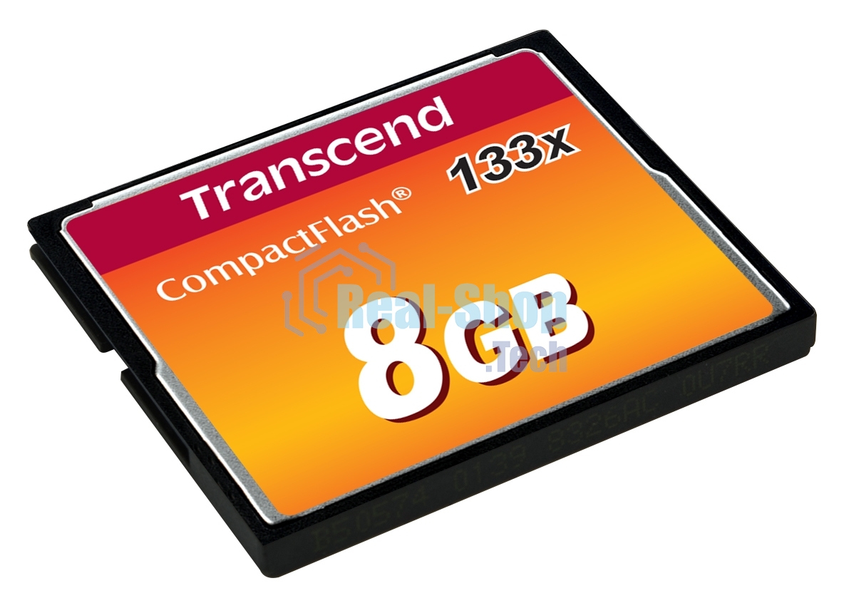 Флеш карта CF 8Gb Transcend TS8GCF133 w/o adapter