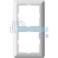 Рамка 2-м W59 белый SchE KD-2-18 (КД-2-18)