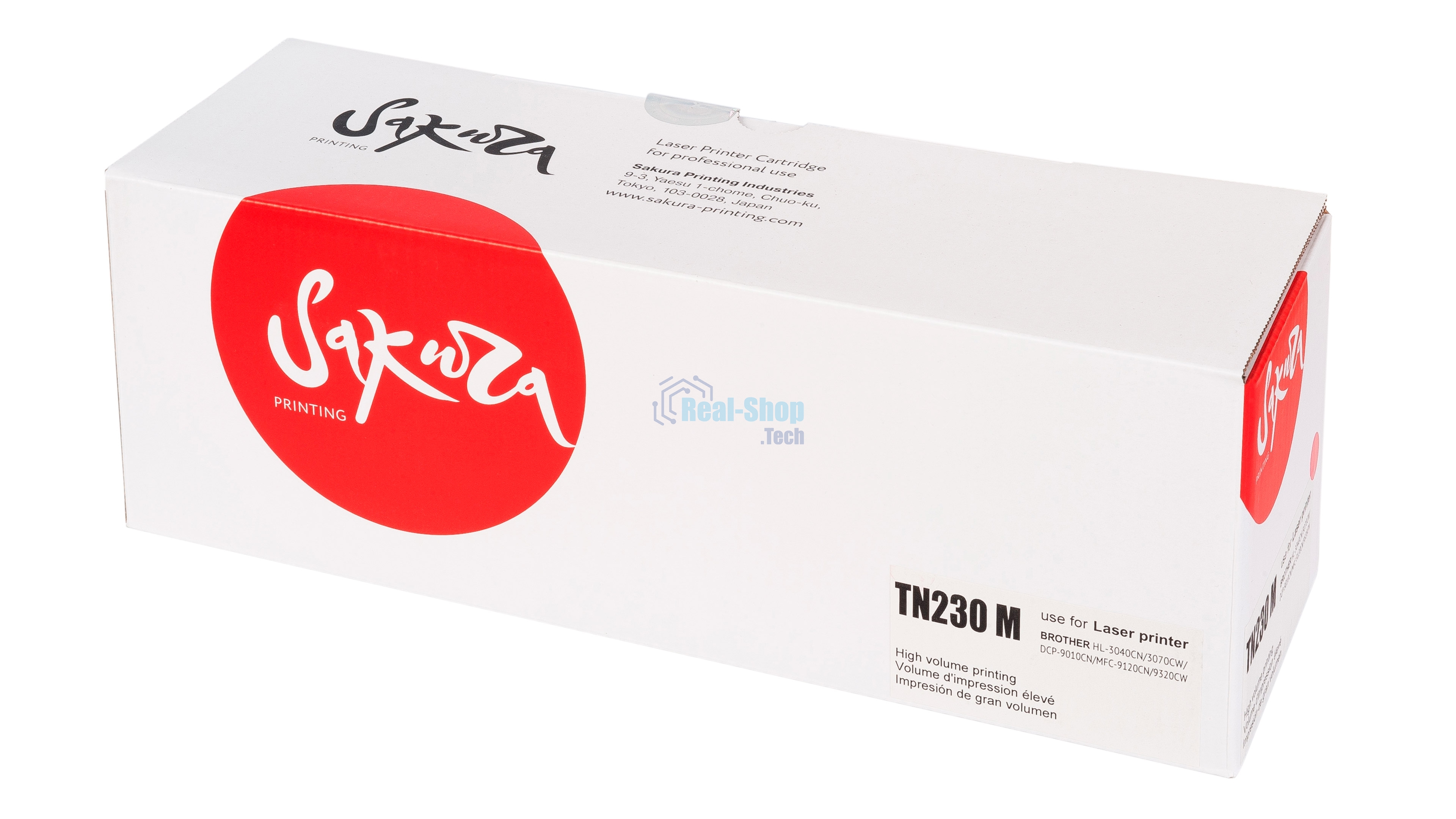 Картридж лазерный Sakura TN230M для Brother DCP-9010CN, HL-3040CN/3070CW, MFC-9120CN/9320CW, пурпурный, 1400 к.
