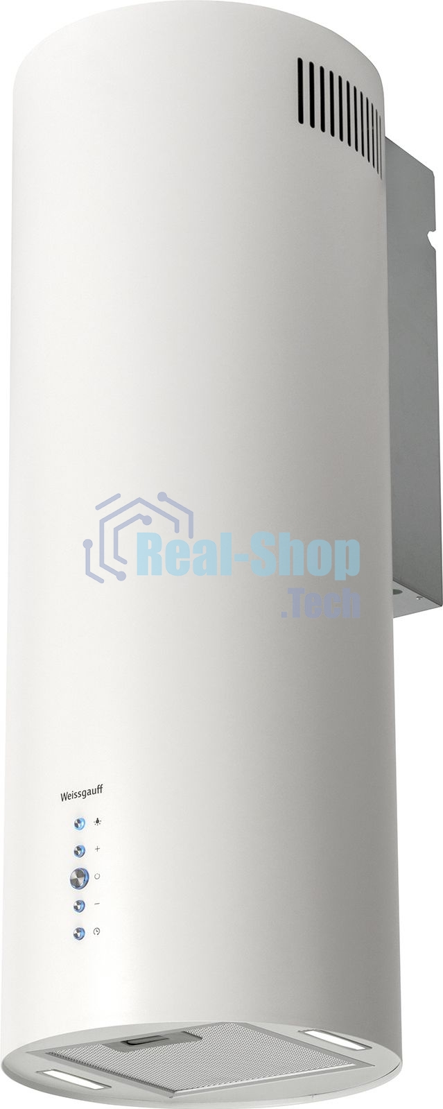 Вытяжка пристенная Weissgauff Gracia WH белый, 35 см, 900 куб. м/ч, 53 дБ