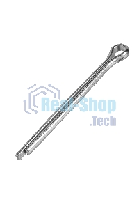 Набор шплинтов Сибртех, S головки х L: 3,2x50, 4x64, 4,8x76, 6,4x50, 6,4x76, 8x64 мм, 144 предметов