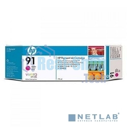 Картридж струйный HP №91 C9468A пурпурный для HP DJ Z6100 (775мл)