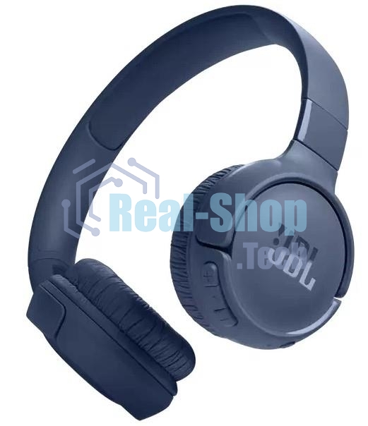 Беспроводные наушники JBL Tune 520BT синий, накладные, Bluetooth, быстрая зарядка