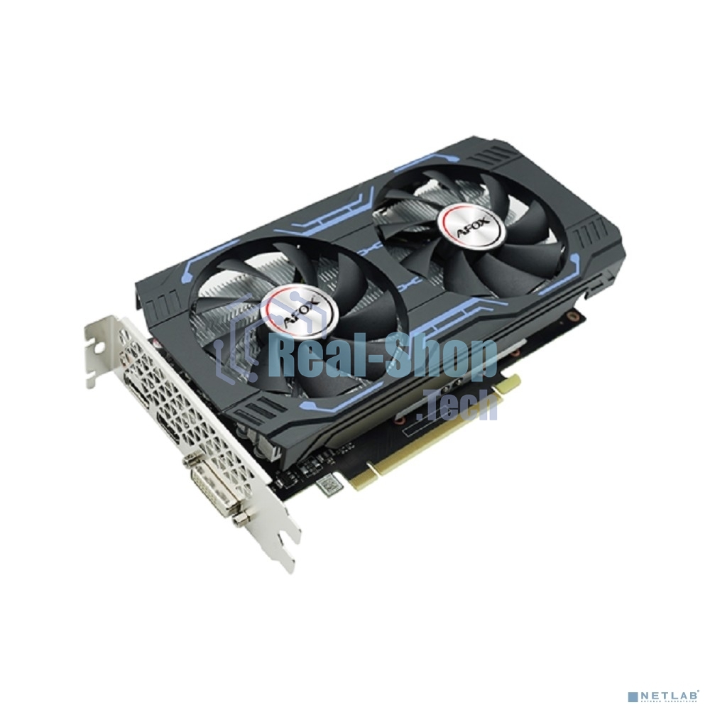 Видеокарта Afox GTX1660Ti 6Gb GDDR6 192-Bit DP DVI HDMI DUAL FAN RTL
