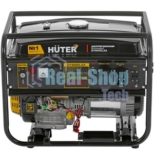 Электрогенератор бензиновый Huter DY8000LXA, 6.5 кВт, 81 дБ, 94 кг