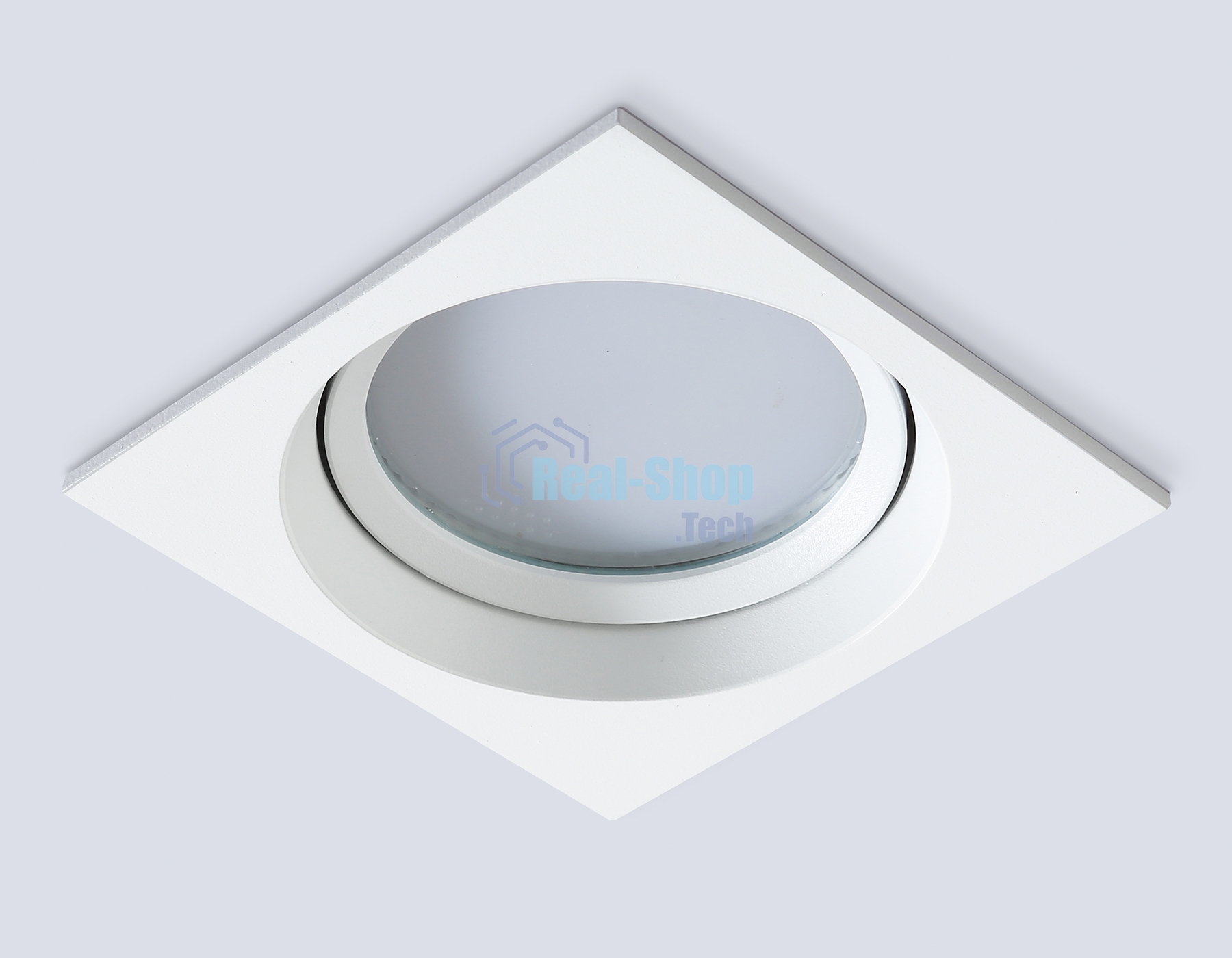 Светильник Ambrella light TN6655 WH белый IP44 GX53 110*110*48