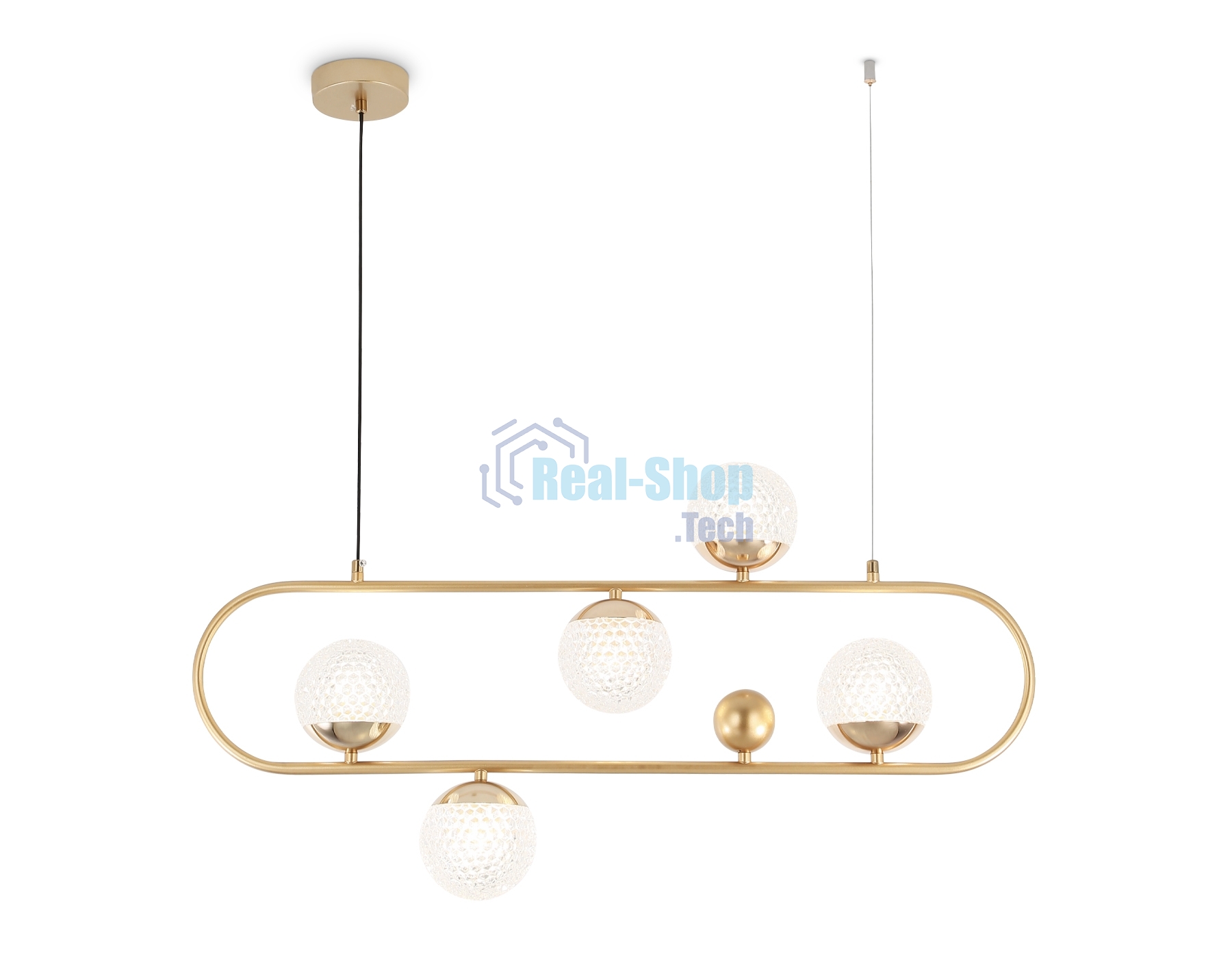 Светильник Ambrella light TR5433/5 GD золото G9/5 max 40W 780*110*1000