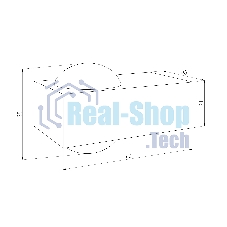 35191/W / Светильник садово-парковый со светодиодами Lenses серый