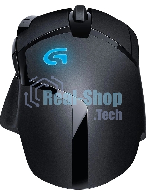Мышь проводная Logitech G402 Hyperion Fury черный, 4000 dpi, USB, кнопки - 8