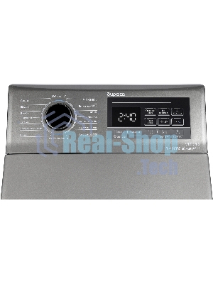 Стиральная машина Бирюса WM-MT813/05 M серая, загрузка вертикальная 8кг, 1300 об/мин., класс: A+++