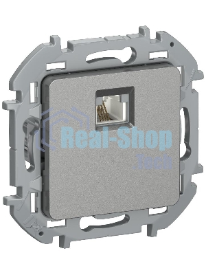 Inspiria Алюминий Розетка телефонная RJ11  | 6738221 | IEK