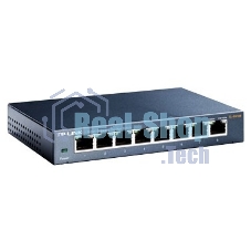 Коммутатор TP-Link SMB TL-SG108 8-port Desktop Gigabit Switch, 8 10/100/1000M RJ45 ports,metal case