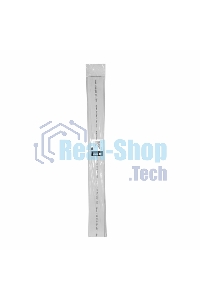 Термоусаживаемая трубка Rexant 60,0/30,0 мм, белая, упаковка 10 шт. по 1 м