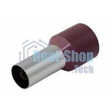 Наконечник штыревой втулочный изолированный Rexant F-16 мм 35 мм² (НШВи 35-16) красный