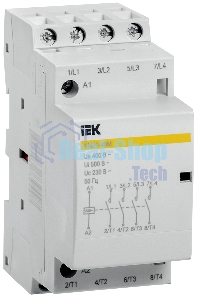 Контактор модульный КМ20-40М AC IEK MKK11-20-40 IEK