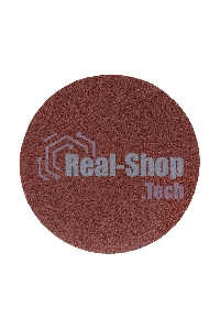 Диск абразивный Kranz на ворсовой основе на липучке, без отверстий, P 240, 125 мм, 10 шт.