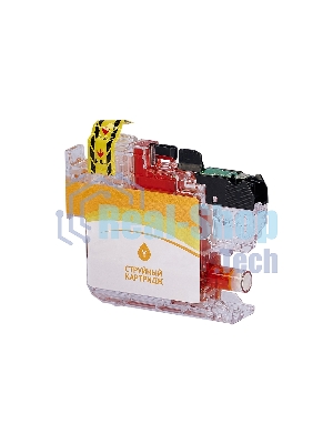 Картридж струйный Sakura LC3617Y для Brother, желтый, 10 мл., 550 к.