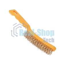 Щетка по металлу Kranz с пластиковой ручкой 4 ряд. 260 мм