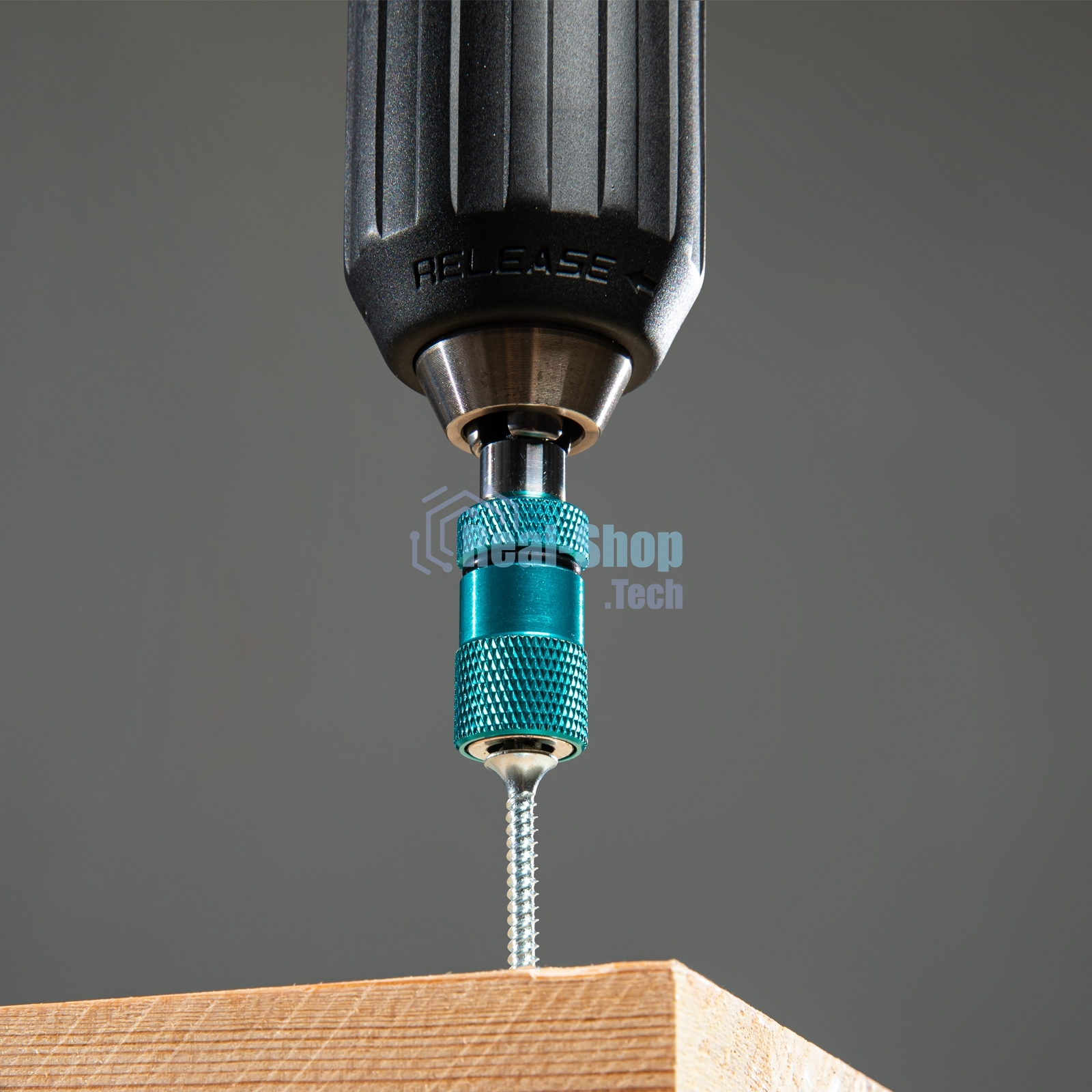 Адаптер для бит Gross с ограничителем и двойным магнитом, 1/4