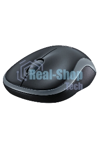 Мышь беспроводная Logitech M185 серый/черный, 1000 dpi, радиоканал, USB, кнопки - 3