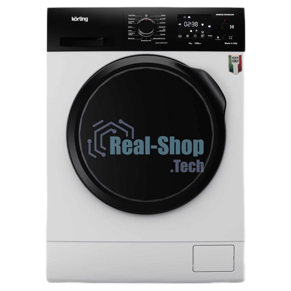 Стиральная машина Korting KWM 59ID14107 белый, загр. фронтальная макс.: 10 кг 1400 об/мин класс: А+++