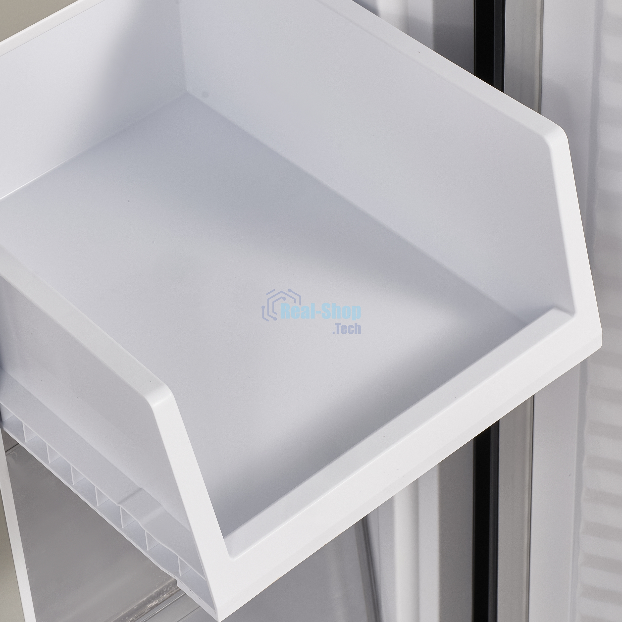 Холодильник Maunfeld MFF183NFSBE черная нержавеющая сталь трехкамерный инвертор 405л морозилка снизу