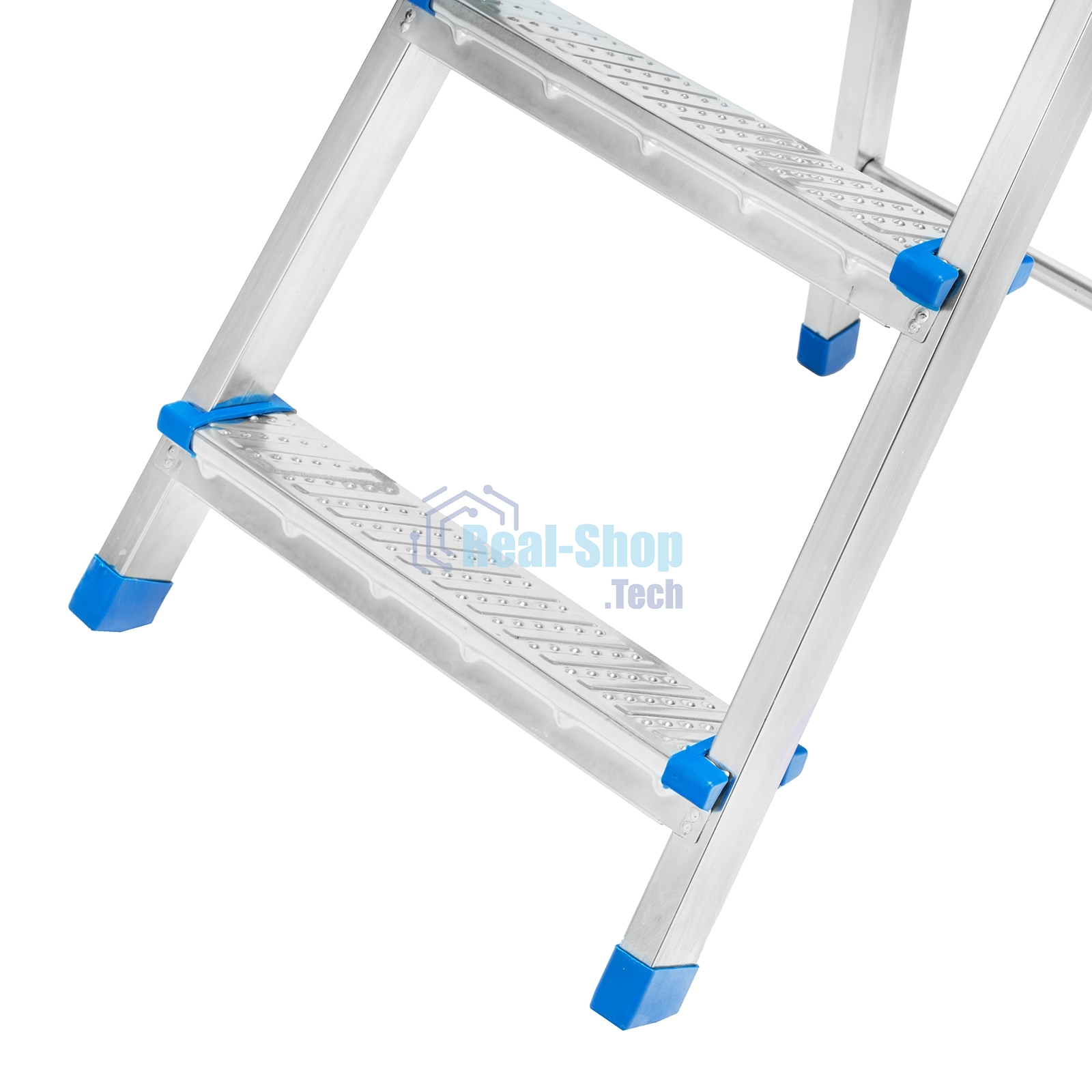 Стремянка Сибртех 3 ступени, стальная, оцинкованная