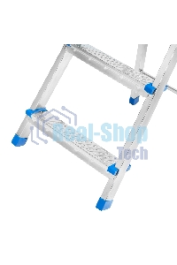 Стремянка Сибртех 3 ступени, стальная, оцинкованная