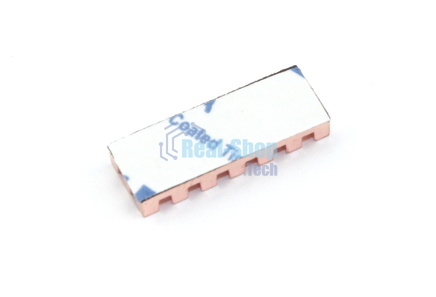 Медный радиатор 8х22х3 мм с термоскотчем