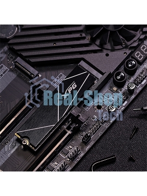 Накопитель SSD ADATA XPG BLADE S70, 4Tb, PCIe 4.0 x4, M.2 2280, NVMe, R/W 7400/6600, с радиатором