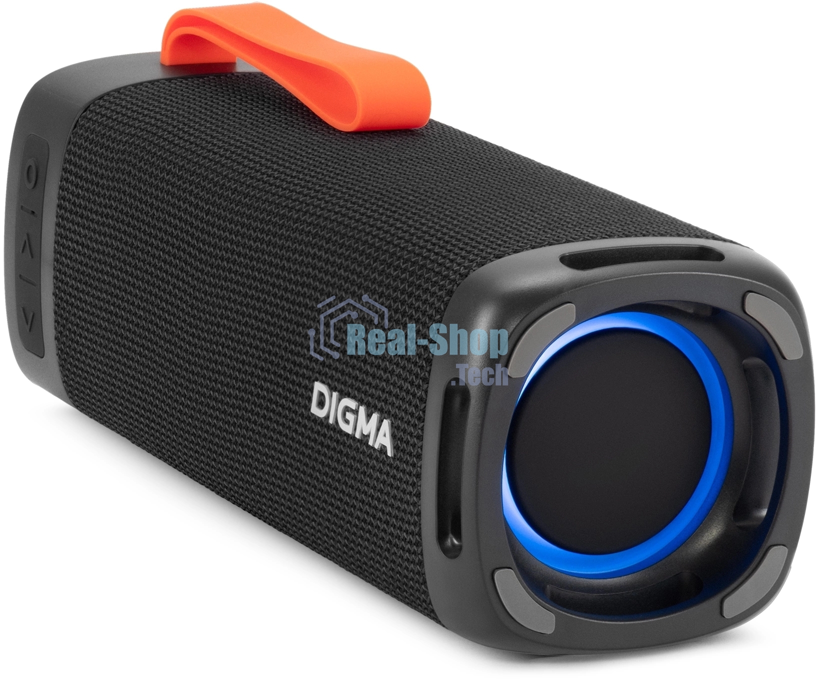 Портативная колонка Digma D-PS1522 черный 60W 2.0 BT 10м 3000mAh (PS1522B)