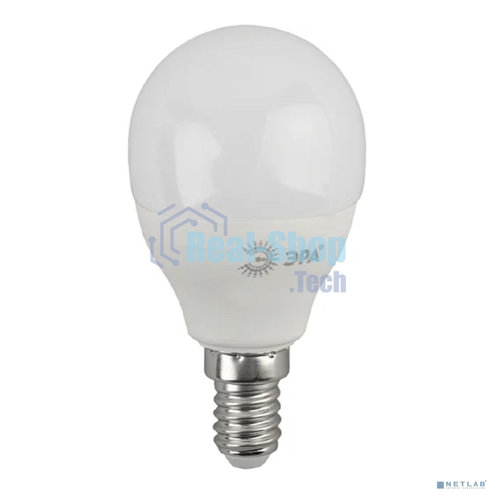 Лампа cветодиодная ЭРА RED LINE LED P45-10W-840-E14 R E14 10Вт шар нейтральная белая